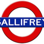 Doctor Who Gallifrey Subway Logo Poster