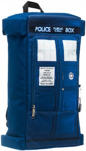 Doctor Who Tardis Shaped Backpack