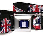 Doctor Who Tardis Union Jack Belt