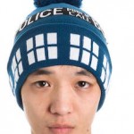 Doctor Who Tardis Pom Pom Beanie Hat