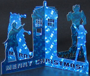 Special Doctor Who 3D Greeting Card