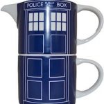 Tardis Stackable Teapot and Mug