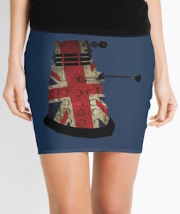 Union Jack Dalek Skirt