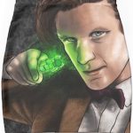 11th Doctor And His Sonic Screwdriver Pencil Skirt
