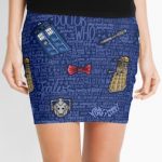 Doctor Who Themed Pencil Skirt