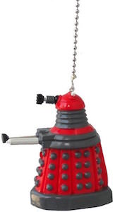 Red Dalek Ceiling Fan Pull