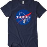 Doctor Who NASA Logo Style Tardis T-Shirt