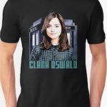 Dr. WHo Clara Oswald Portrait T-Shirt