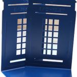 Doctor Who Blue Tardis Bookends