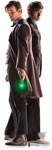 10th And 11th Doctor Life-size Cardboard Cutout Poster