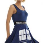 Doctor Who Tardis Skater Style Dress