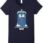 Dr Who All I Want For Christmas Is Who T-Shirt