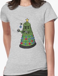 Dalek As Christmas Tree T-Shirt