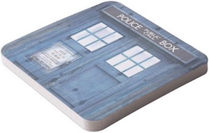 Doctor Who Tardis Paper Coasters