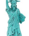 Statue Of Liberty Weeping Angel Christmas Ornament