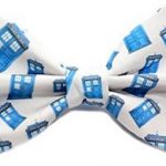 Doctor Who Tardis Design Bow Tie