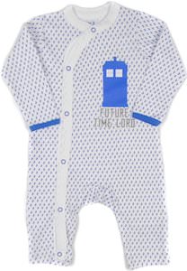 Future Time Lord And Tardis Baby Pajama