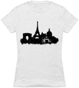 The Tardis In Paris T-Shirt
