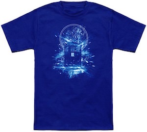 Doctor Who Tardis Time Storm T-Shirt