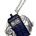 Dr Who Tardis Compass Necklace