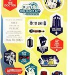 Doctor Who sticker sheet
