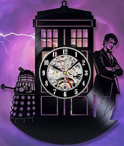 11th Doctor Vinyl Wall Clock