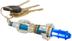 Sonic Screwdriver Key Chain With Build In Light