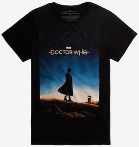 Female Doctor And A Sunset T-Shirt