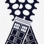 Dalek Dots And The Tardis Socks