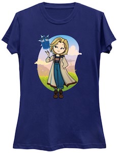 13th Doctor And The Tardis T-Shirt