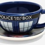 Dr. Who The Galaxy And The Tardis Cup & Saucer