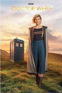 Poster Of The 13th Doctor And Her Tardis