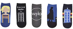 Tardis And The 13th Doctor Socks 5 pairs