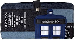 Doctor Who Denim Tardis Wallet