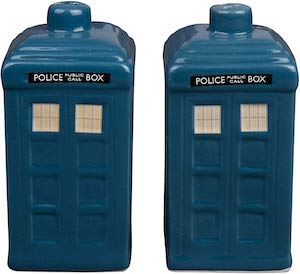 Doctor Who Tardis Salt & Pepper Shaker Set