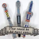 Doctor Who 3 Sonic Screwdrivers Pin