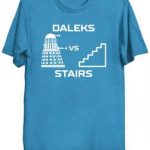 Doctor Who Stairs And Daleks T-Shirt