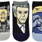 Doctor Who And Villains On 5 Pairs Of Socks