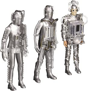 Doctor Who Cyberman 3 Piece Action Figure Set