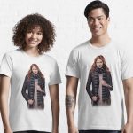 Doctor Who Amy Pond With Scarf T-Shirt