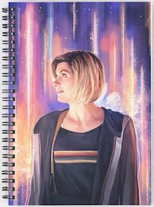 13th Doctor Portrait Notebook